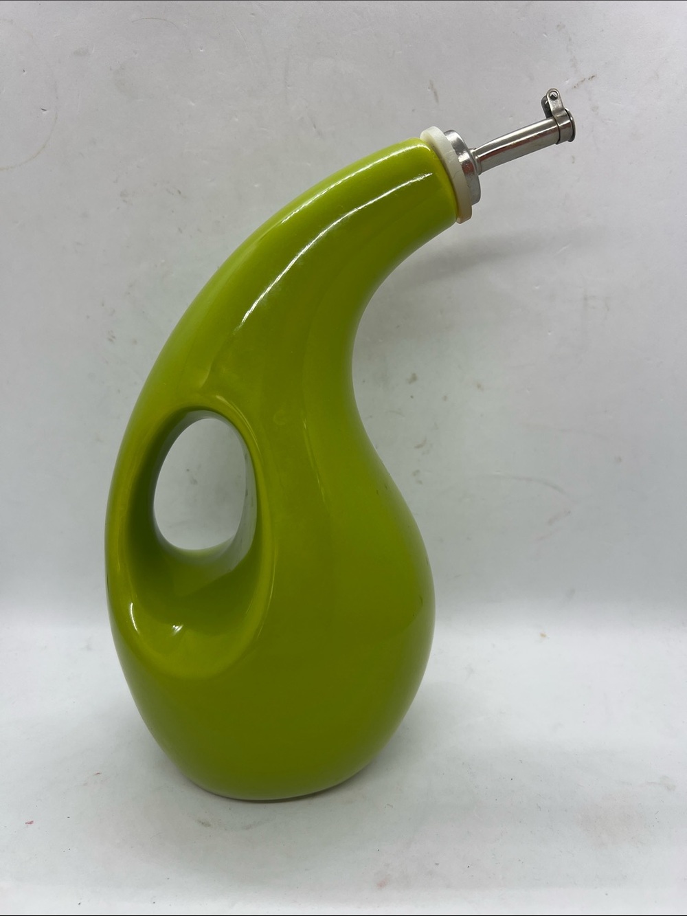 Rachael Ray Stoneware EVOO Olive Oil Bottle Cruet 24oz Preowned